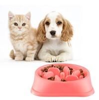 Plato Antiestrés para Mascotas Mejora Digestión Perros y Gatos